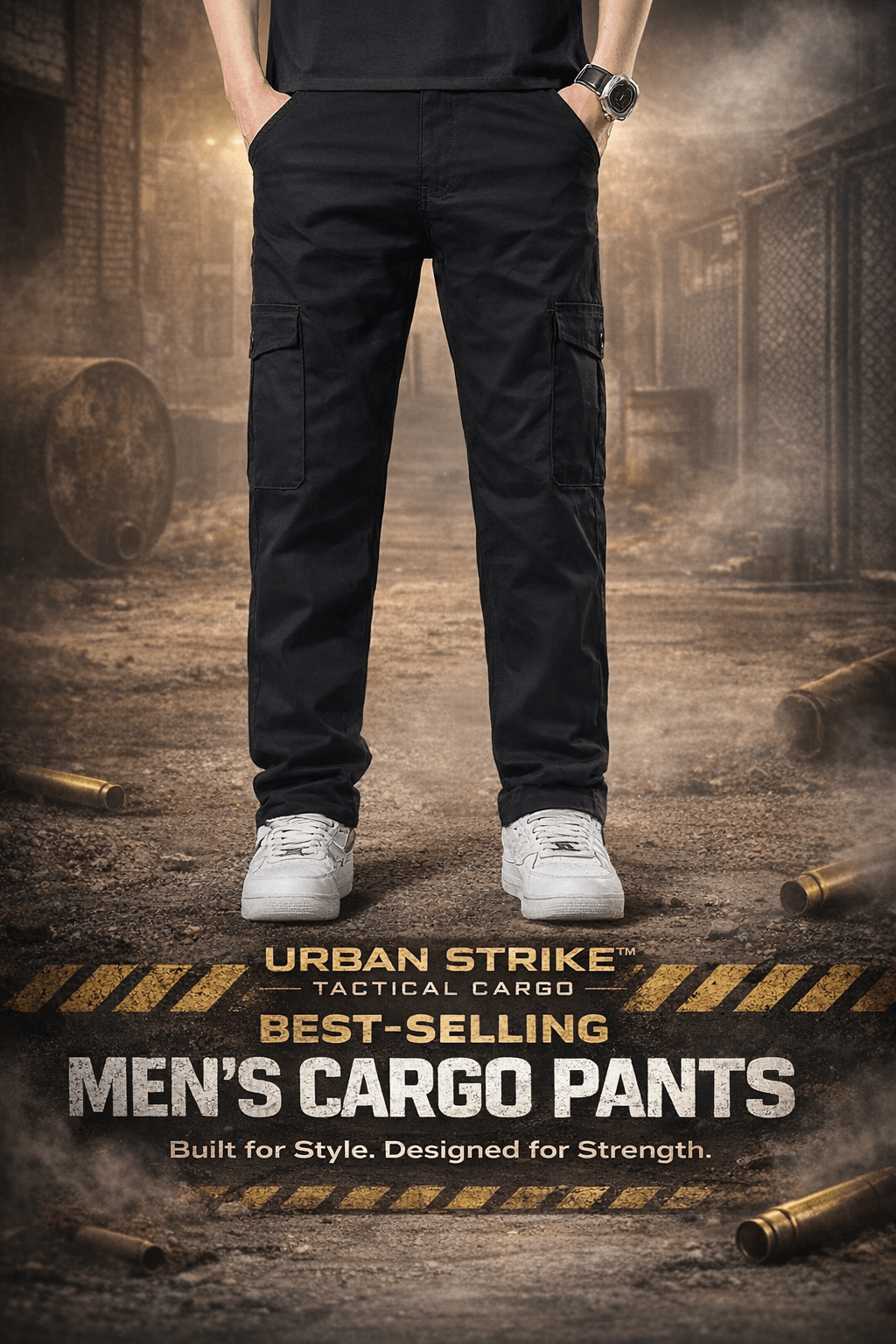 Pants Men Cargo