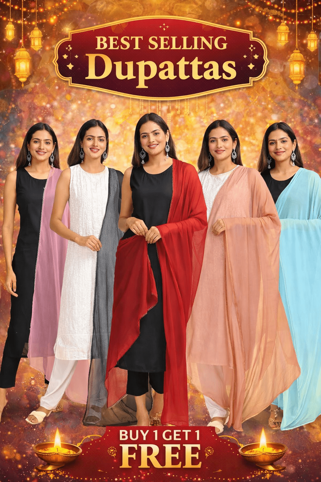 Best Chiffon Dupatta Suit 2026