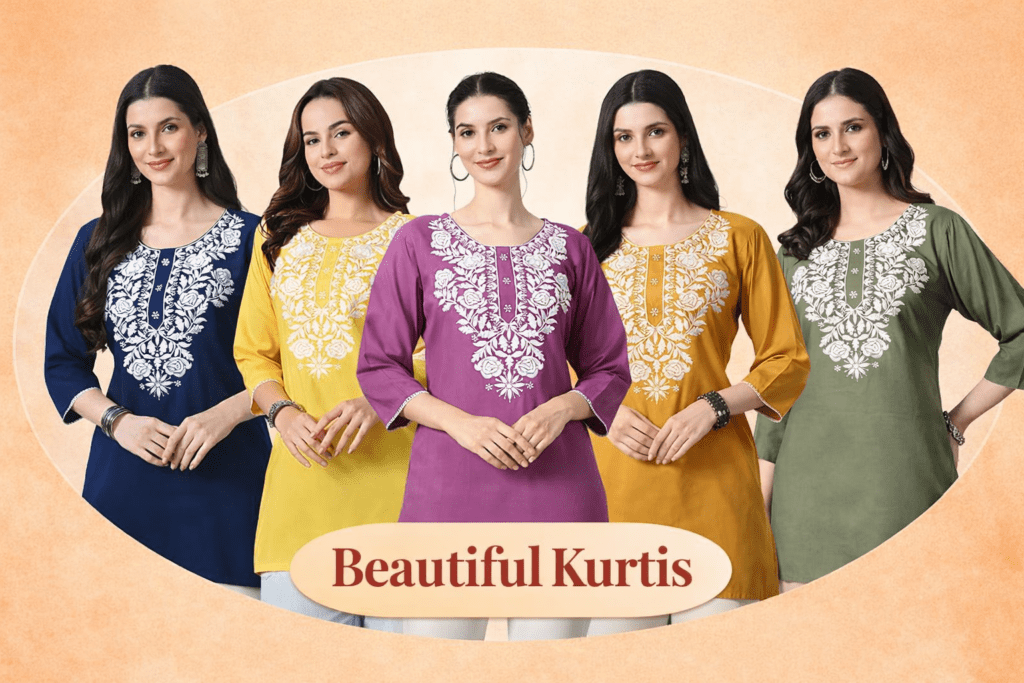 Cotton Short Kurti For Women