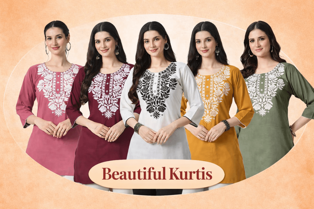 Cotton Short Kurti For Women