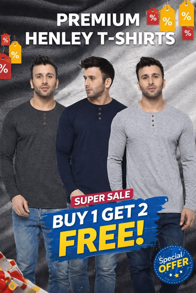 Best Full Sleeve T Shirts With Collar Comb