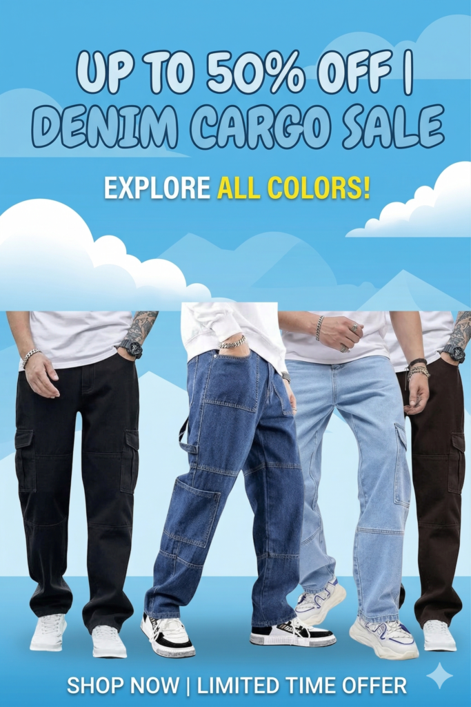 Cargo Jeans For Men Stylish