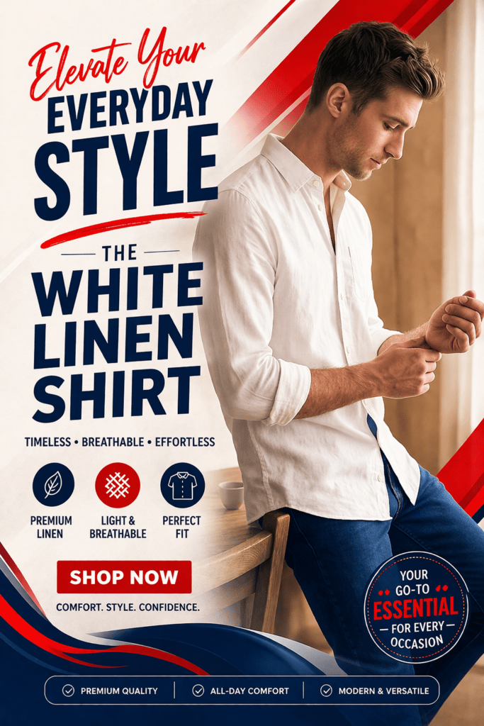 Louis Philippe White Shirt
