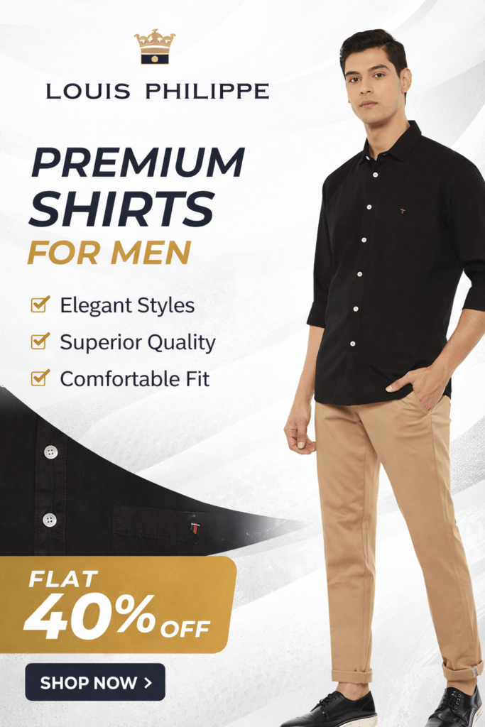 Louis Philippe Shirt for Men