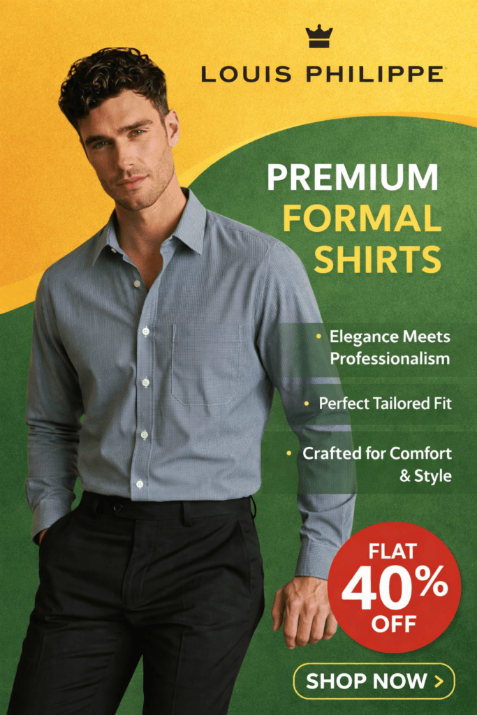 Louis Philippe Shirts Formal