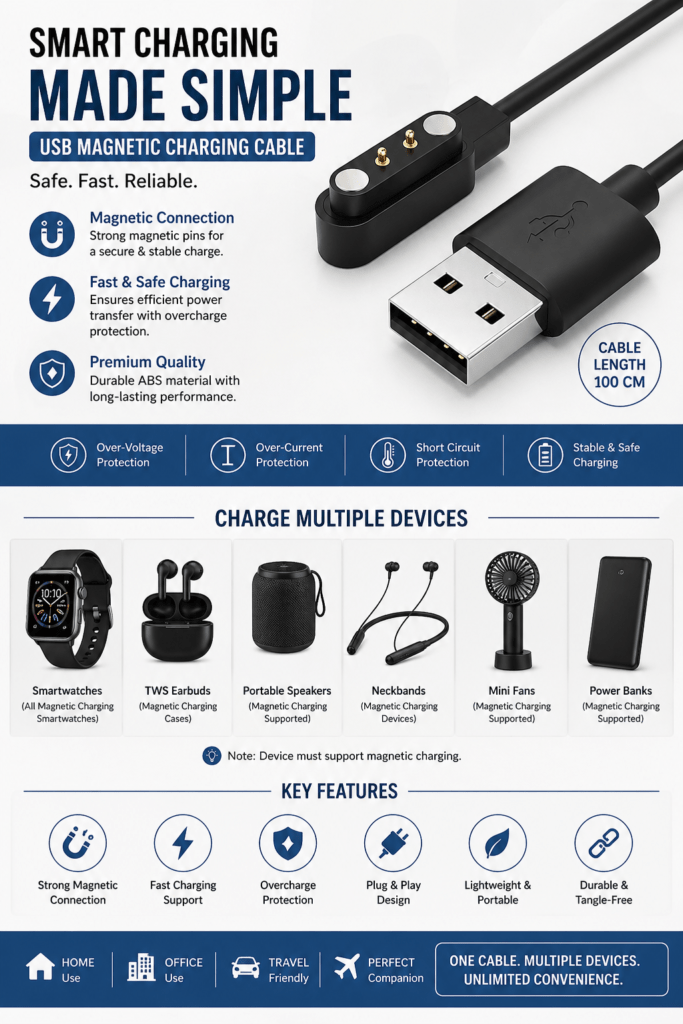 Boat Smartwatch Charger