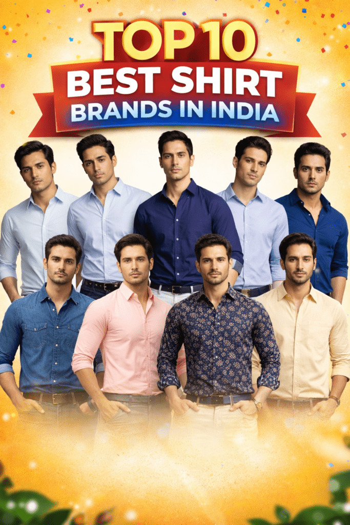 Top 10 Best Shirt Brands in India